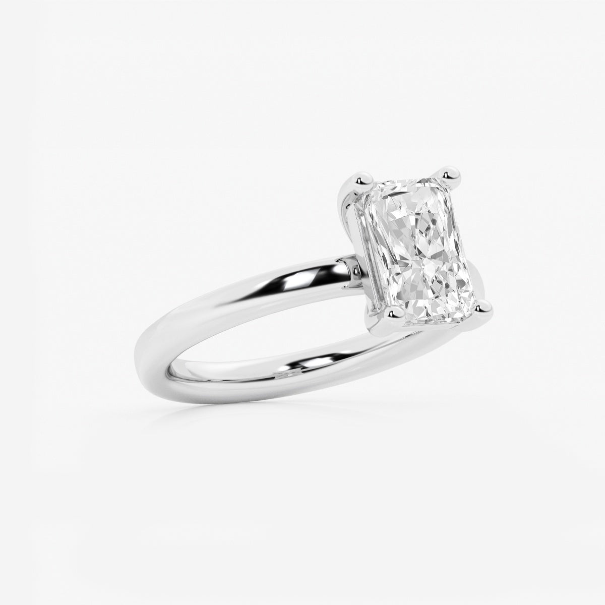 Nora - Low Setting Solitaire Engagement Ring