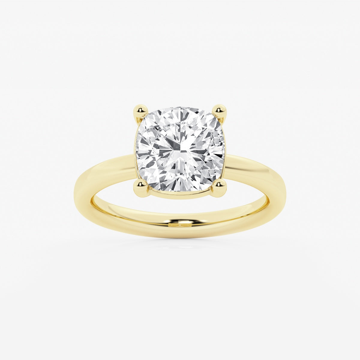 Nora - Low Setting Solitaire Engagement Ring