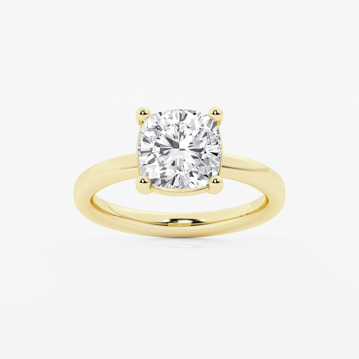 Nora - Low Setting Solitaire Engagement Ring
