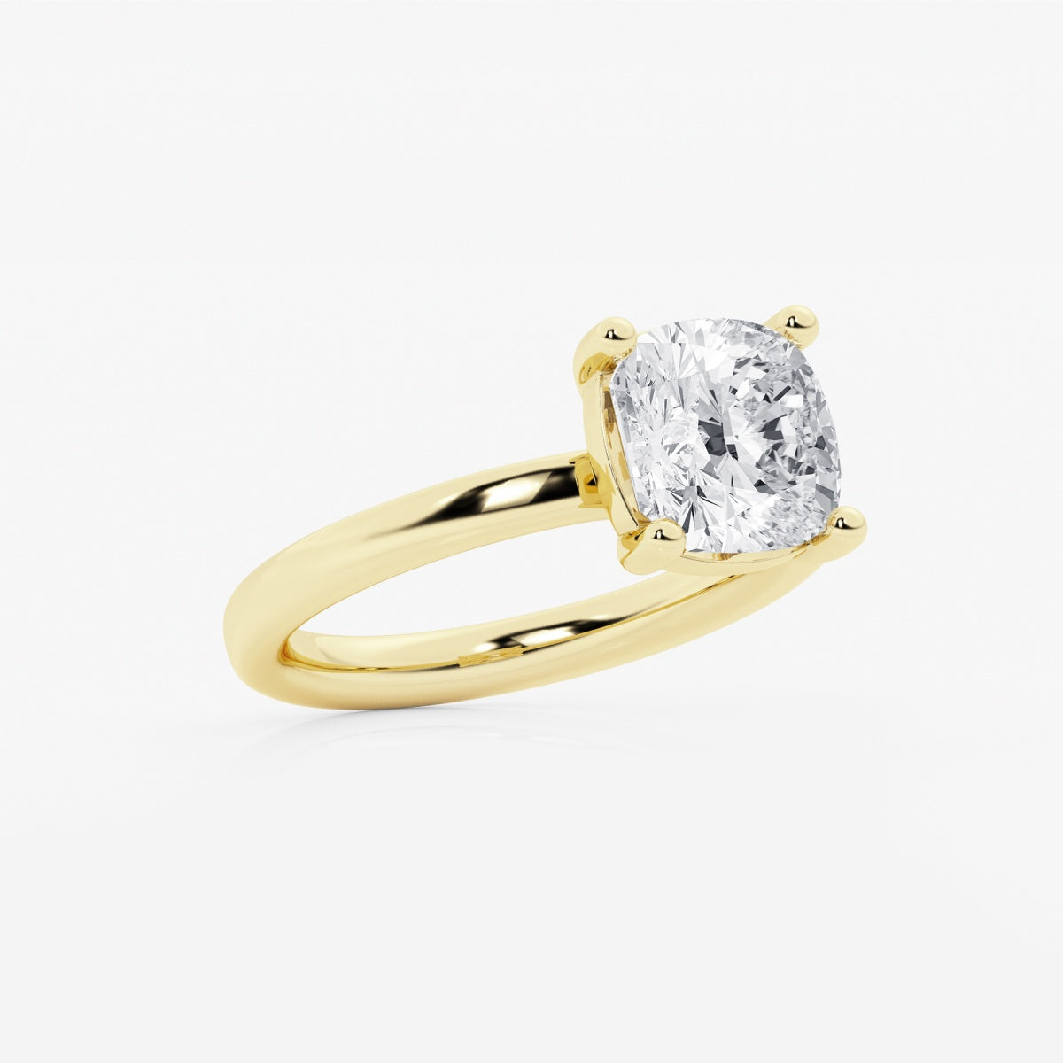 Nora - Low Setting Solitaire Engagement Ring