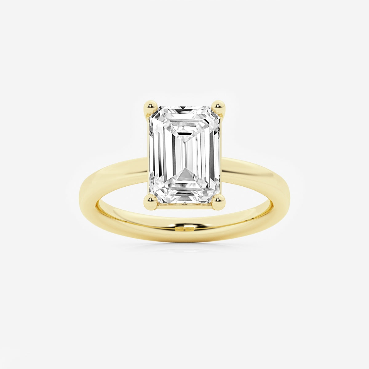 Nora - Low Setting Solitaire Engagement Ring