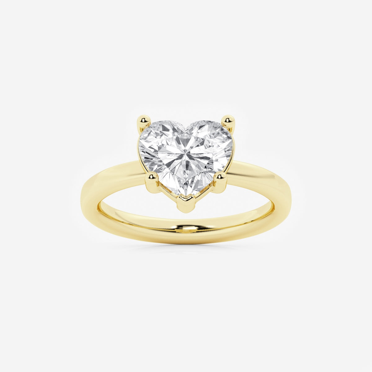 Nora - Low Setting Solitaire Engagement Ring