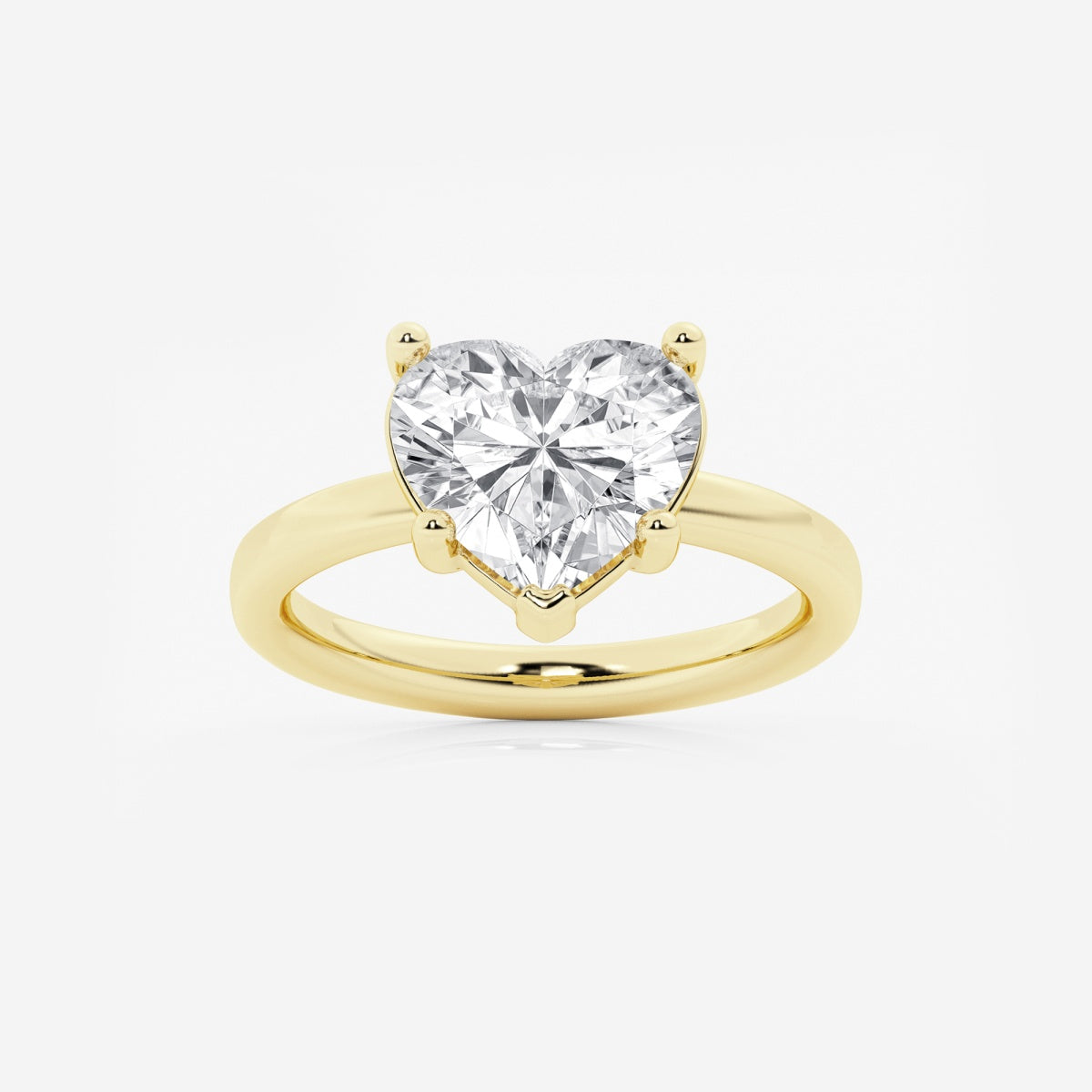 Nora - Low Setting Solitaire Engagement Ring