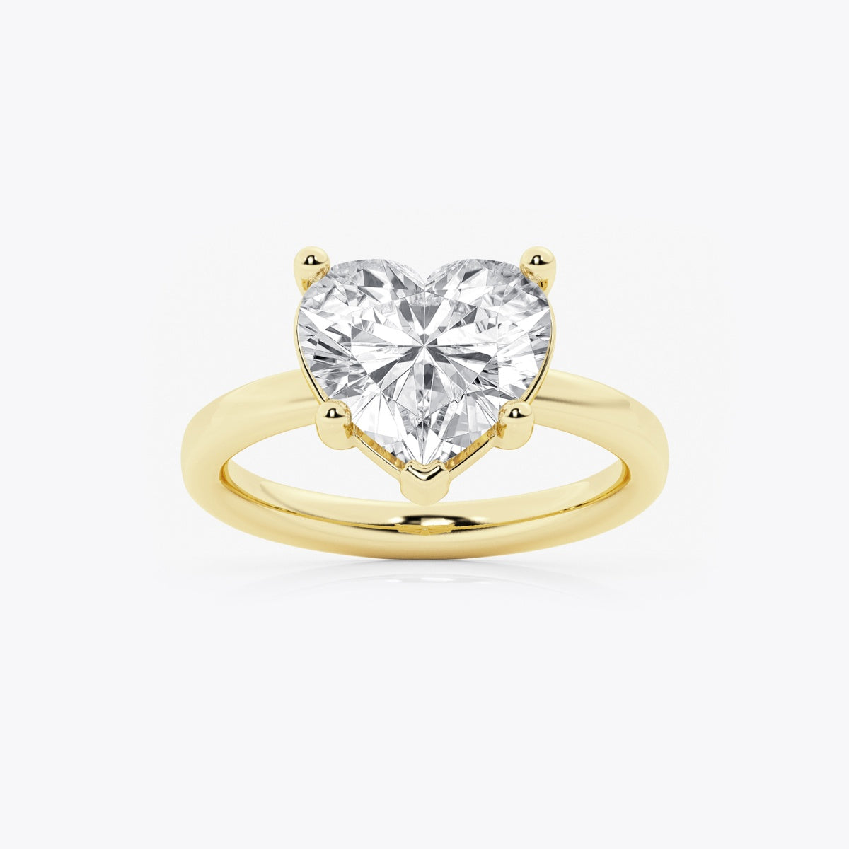 Nora - Low Setting Solitaire Engagement Ring