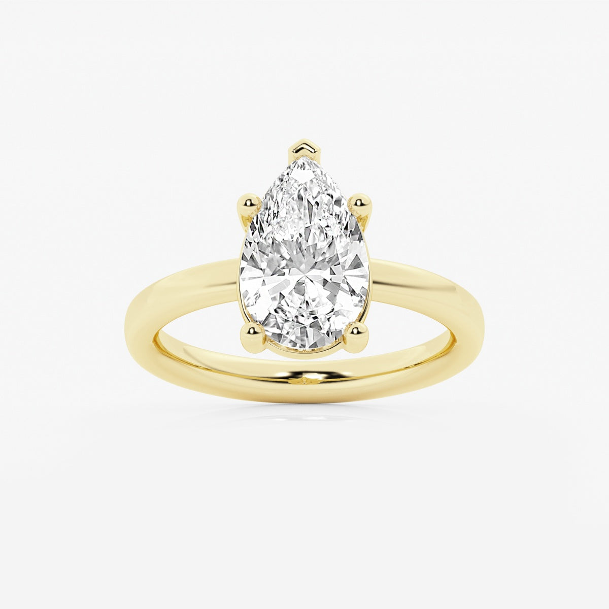 Nora - Low Setting Solitaire Engagement Ring