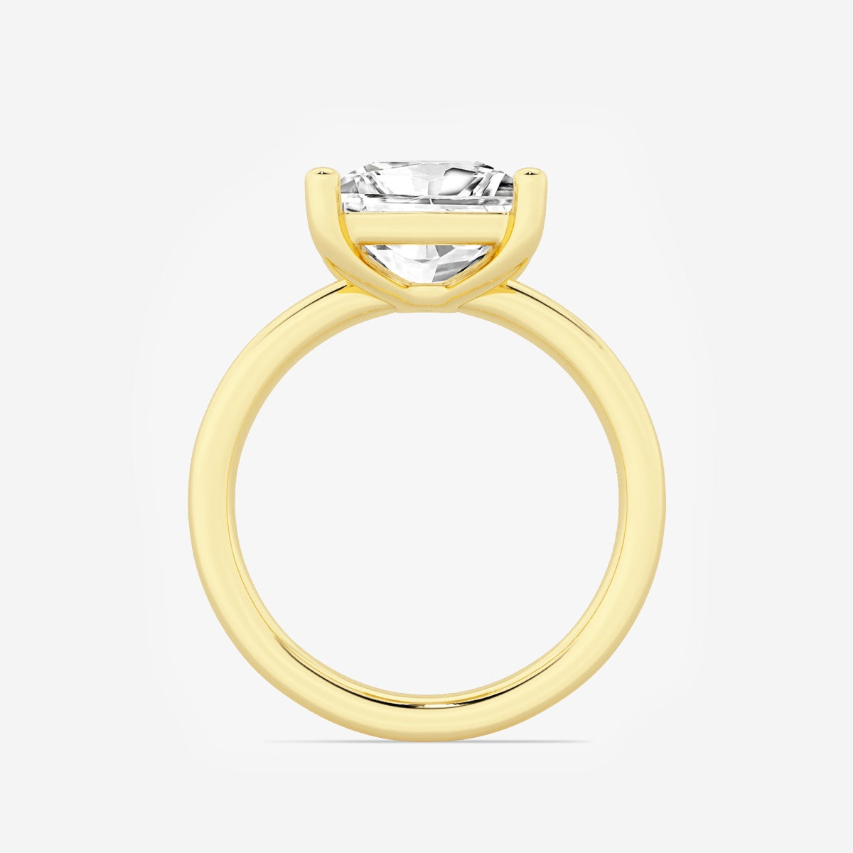 Nora - Low Setting Solitaire Engagement Ring