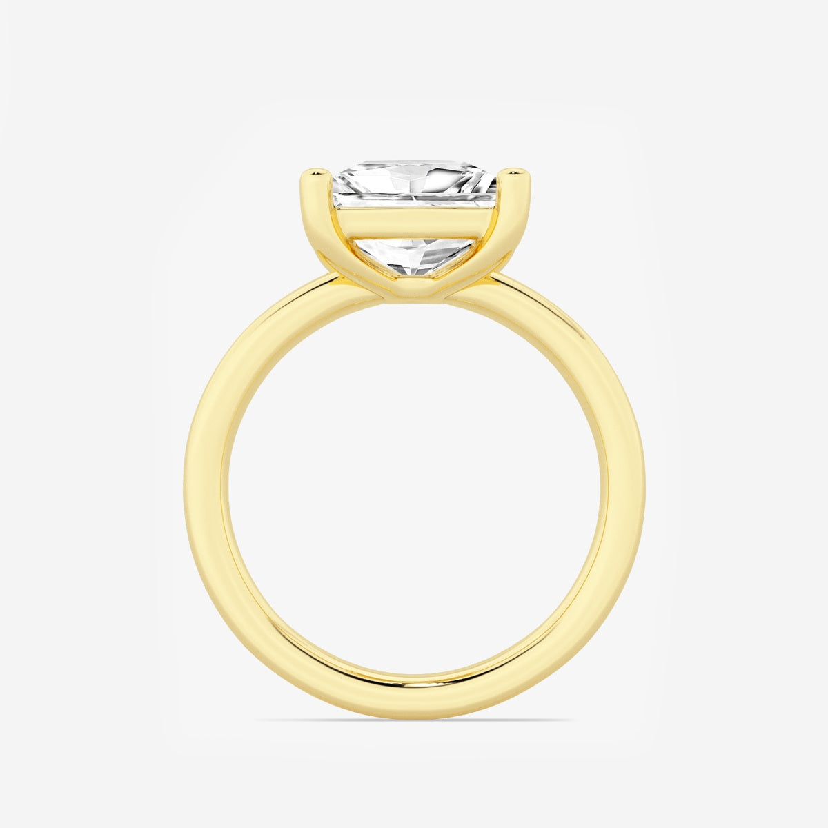 Nora - Low Setting Solitaire Engagement Ring