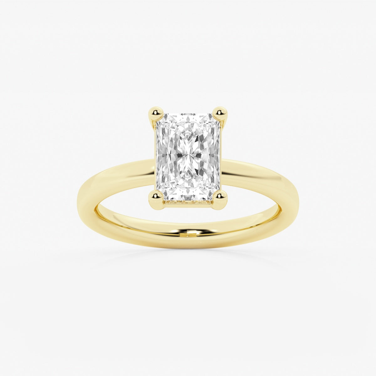 Nora - Low Setting Solitaire Engagement Ring