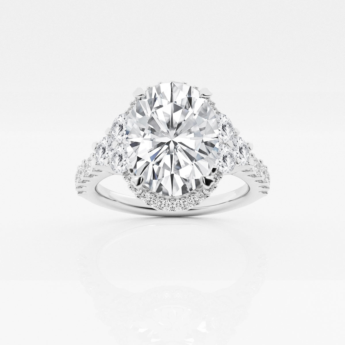 Serena - Luxury Halo Design Engagement Ring