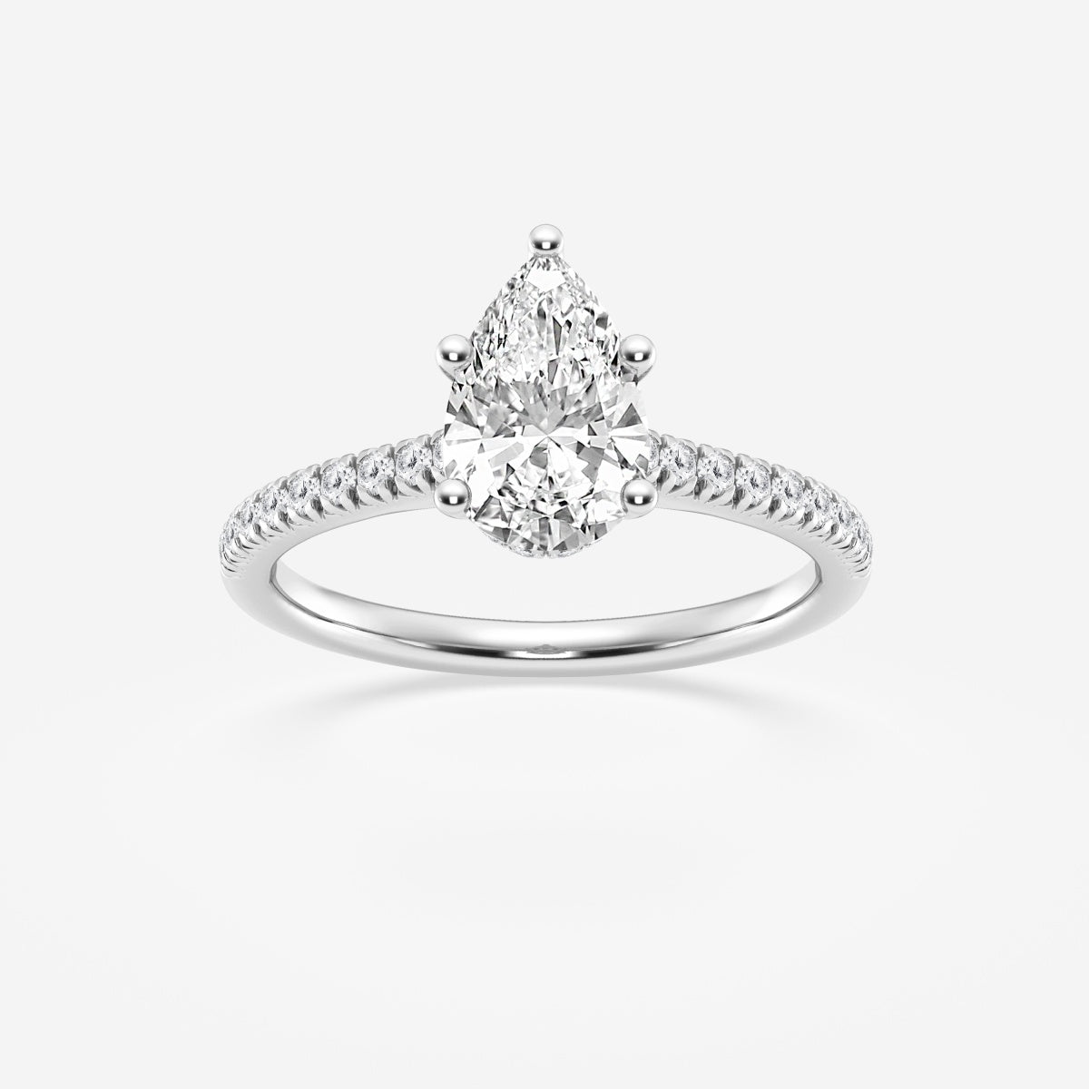 Sienna - Hidden Halo Design Engagement Ring