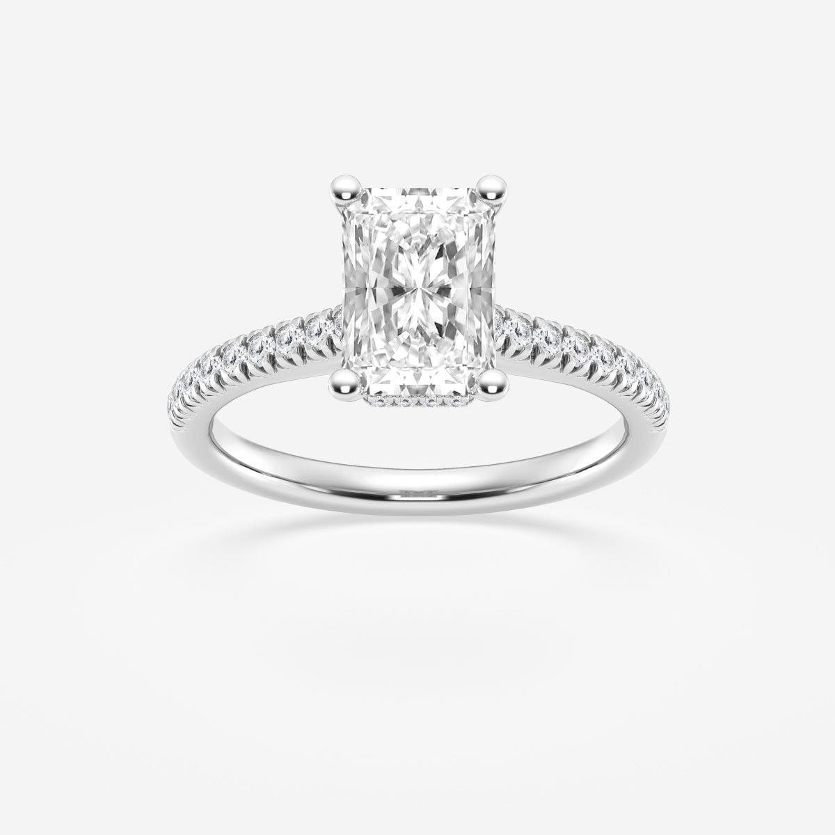 Sienna - Hidden Halo Design Engagement Ring