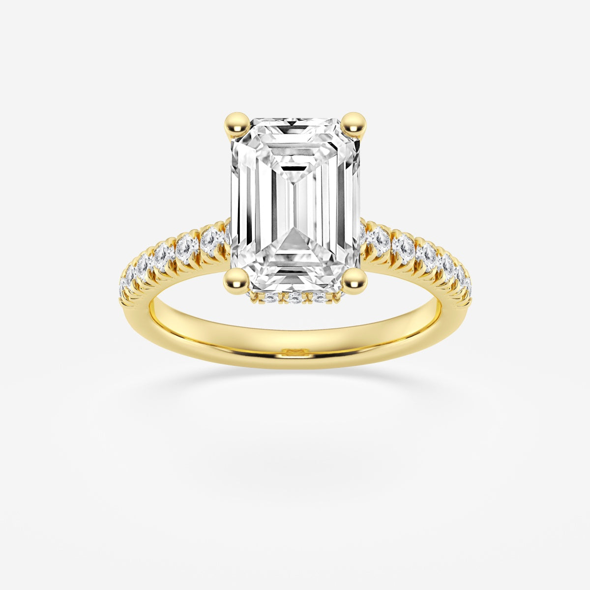 Sienna - Hidden Halo Design Engagement Ring