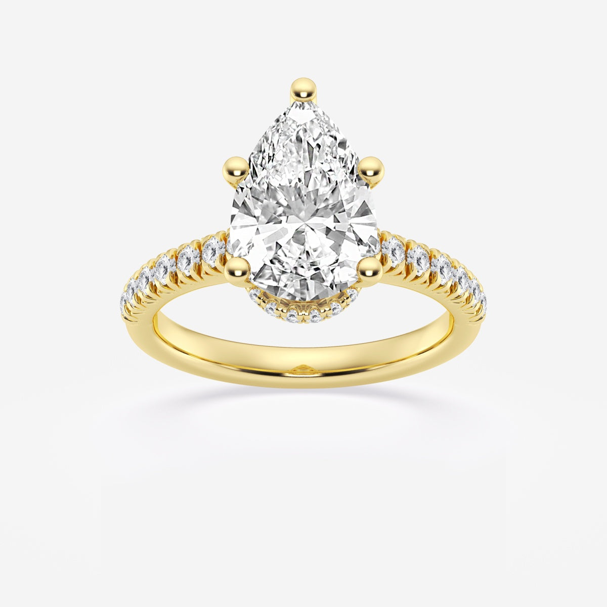 Sienna - Hidden Halo Design Engagement Ring