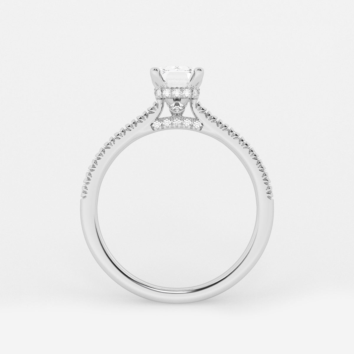 Sienna - Hidden Halo Design Engagement Ring