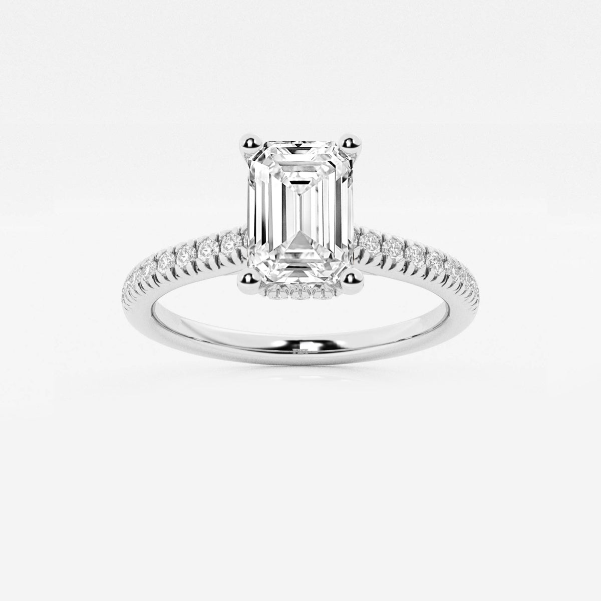 Sienna - Hidden Halo Design Engagement Ring