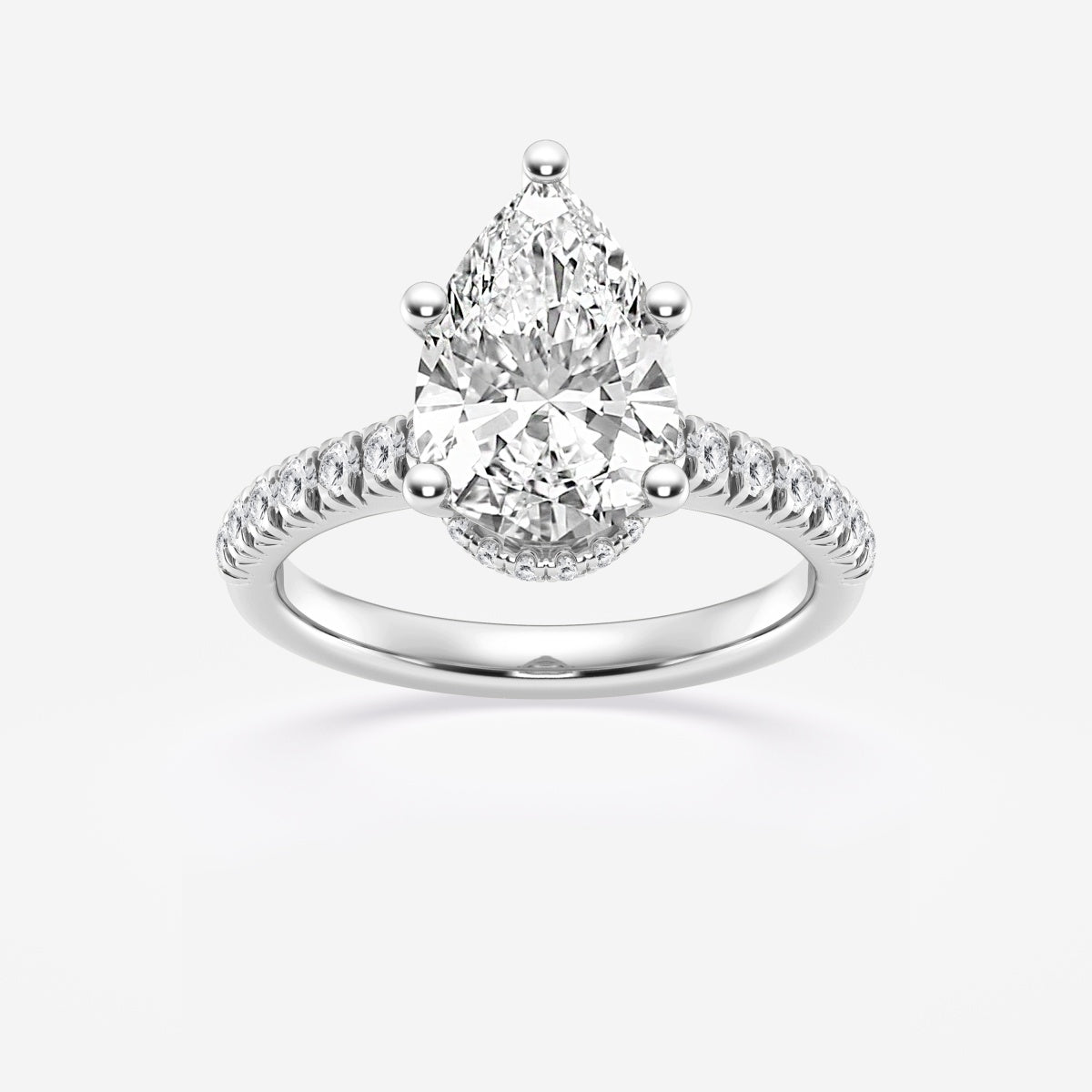 Sienna - Hidden Halo Design Engagement Ring