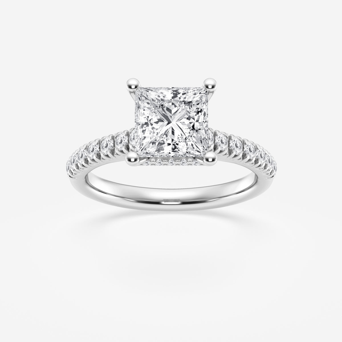 Sienna - Hidden Halo Design Engagement Ring