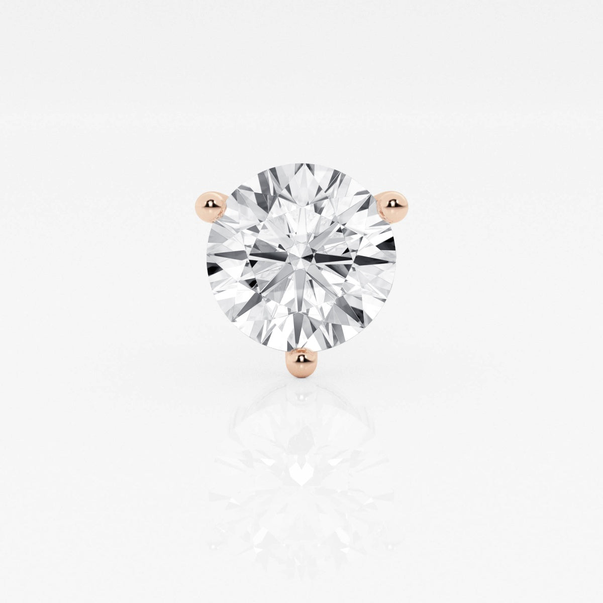 Lara - Radiant Three-Prong Style Earrings