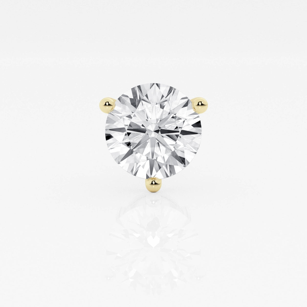 Lara - Radiant Three-Prong Style Earrings