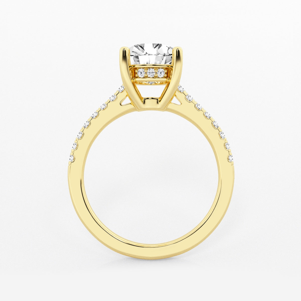 Sofia - Hidden Halo Brilliance Engagement Ring