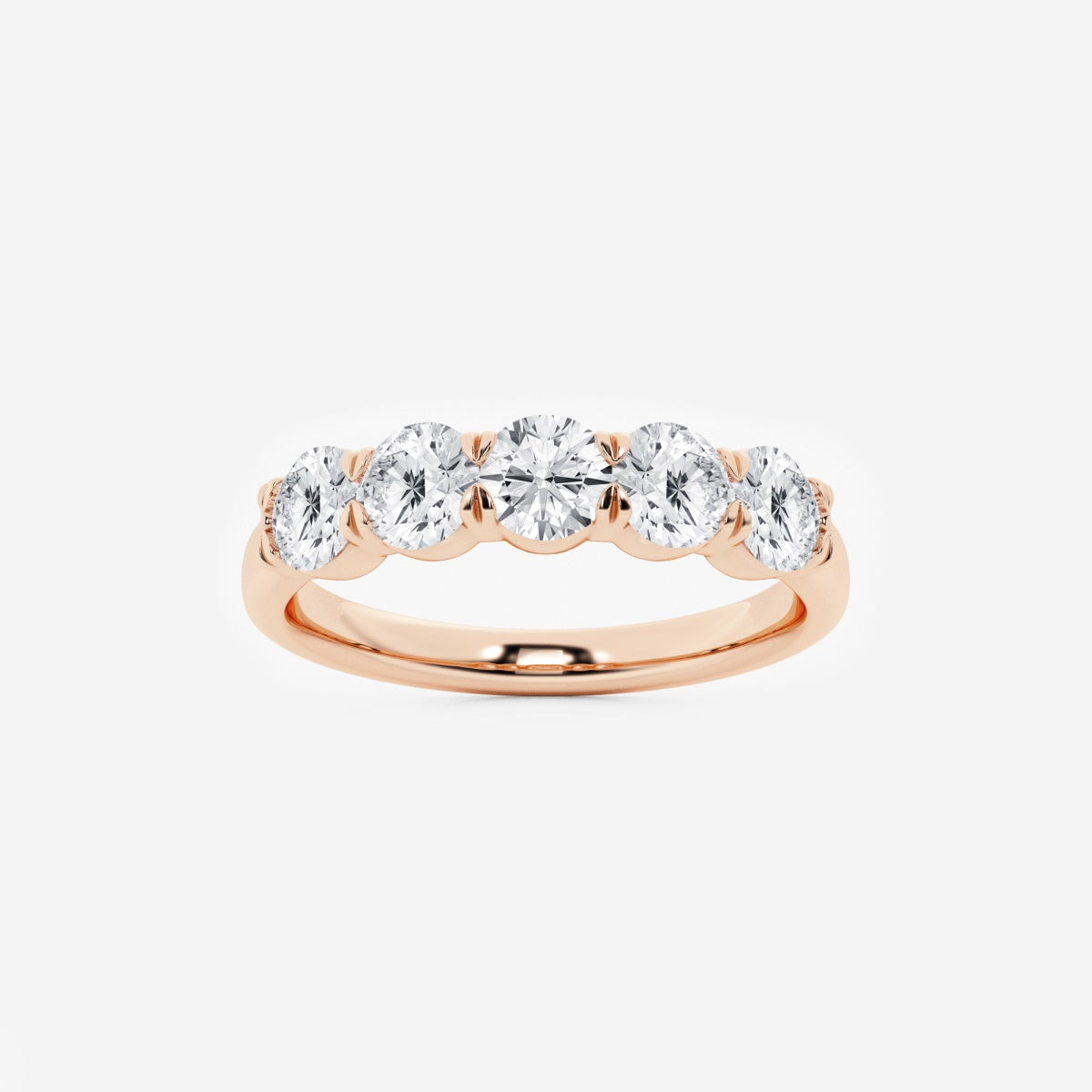 Celine - Five Stone Design Wedding Ring