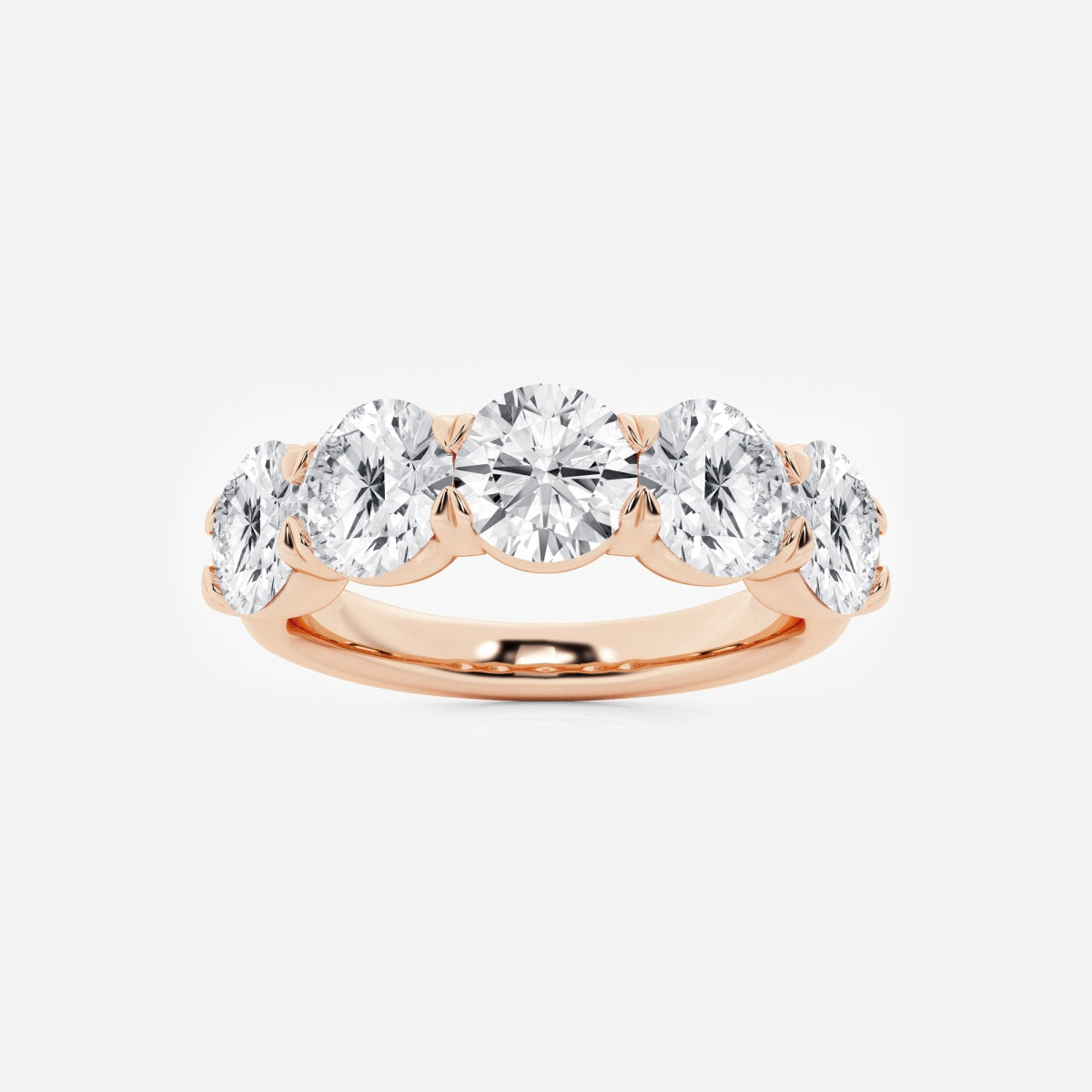 Celine - Five Stone Design Wedding Ring