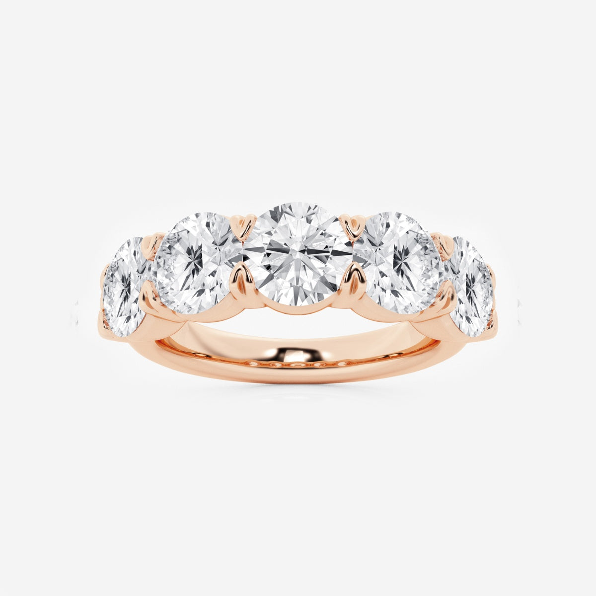 Celine - Five Stone Design Wedding Ring