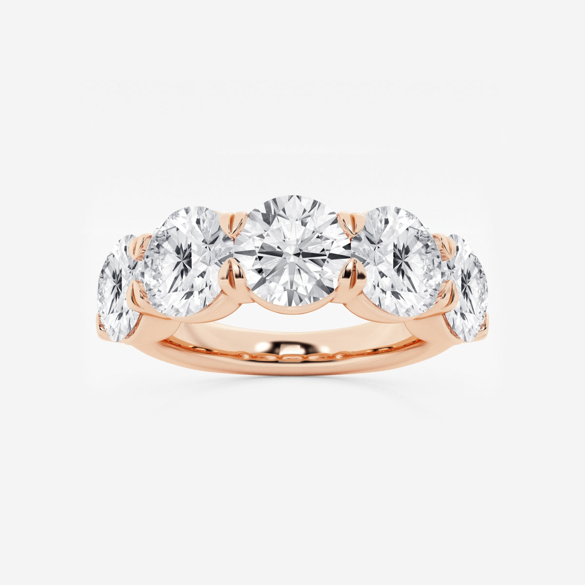 Celine - Five Stone Design Wedding Ring