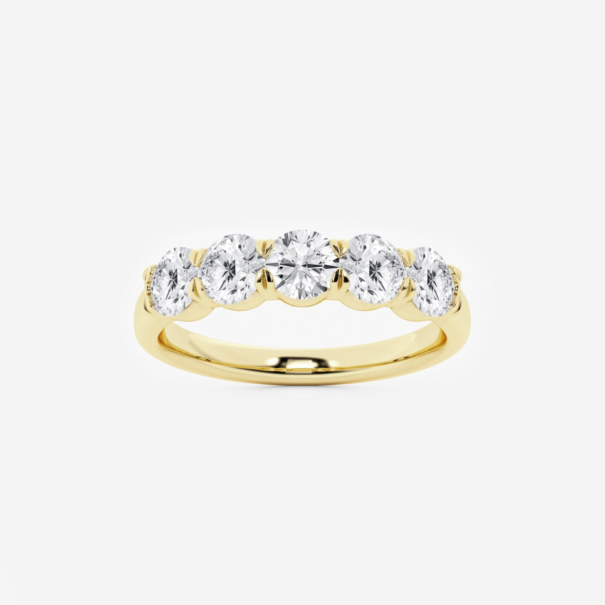 Celine - Five Stone Design Wedding Ring