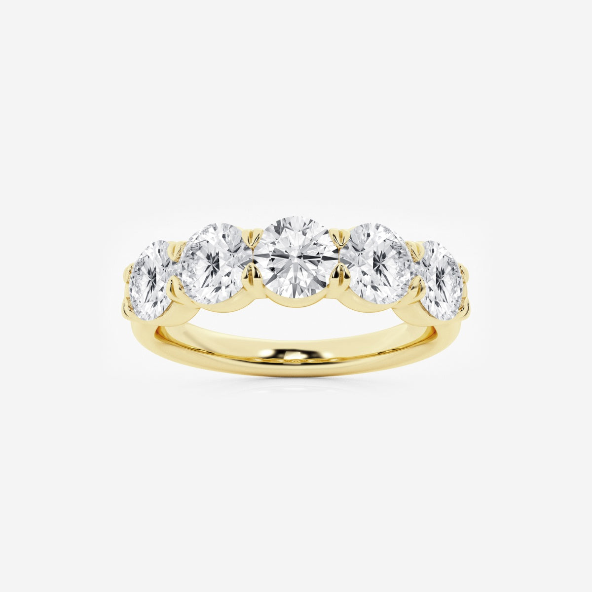 Celine - Five Stone Design Wedding Ring