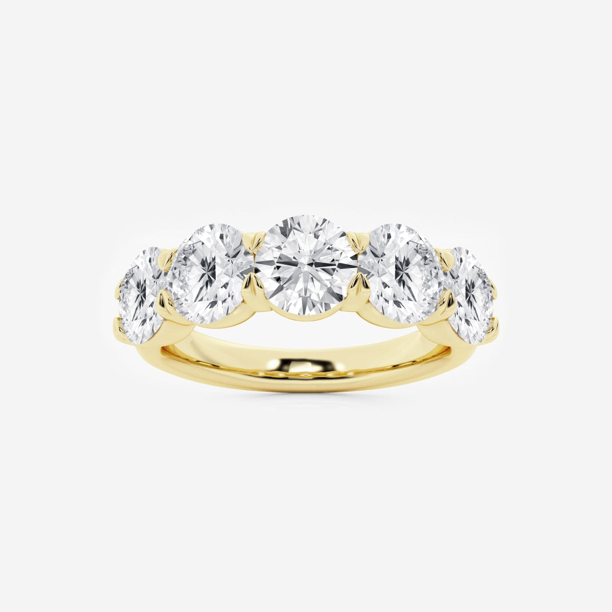 Celine - Five Stone Design Wedding Ring