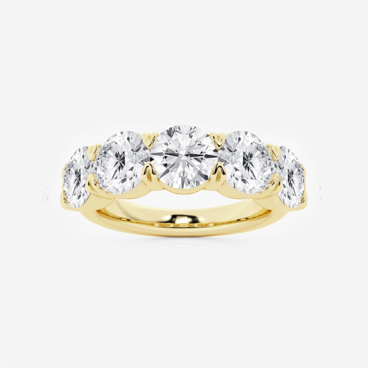 Celine - Five Stone Design Wedding Ring