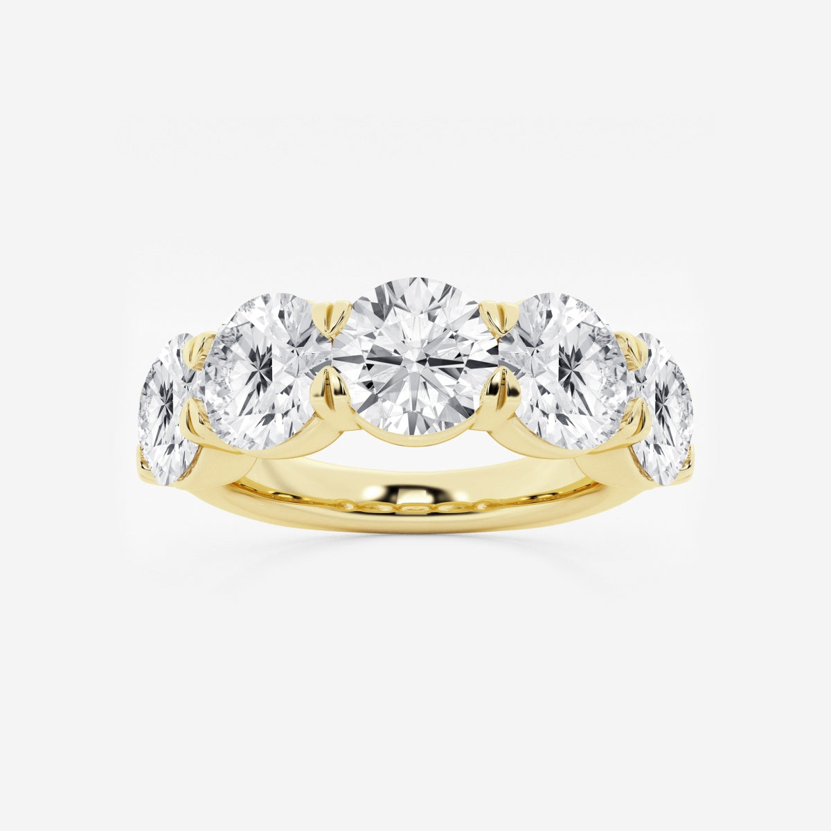 Celine - Five Stone Design Wedding Ring