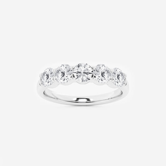 Celine - Five Stone Design Wedding Ring