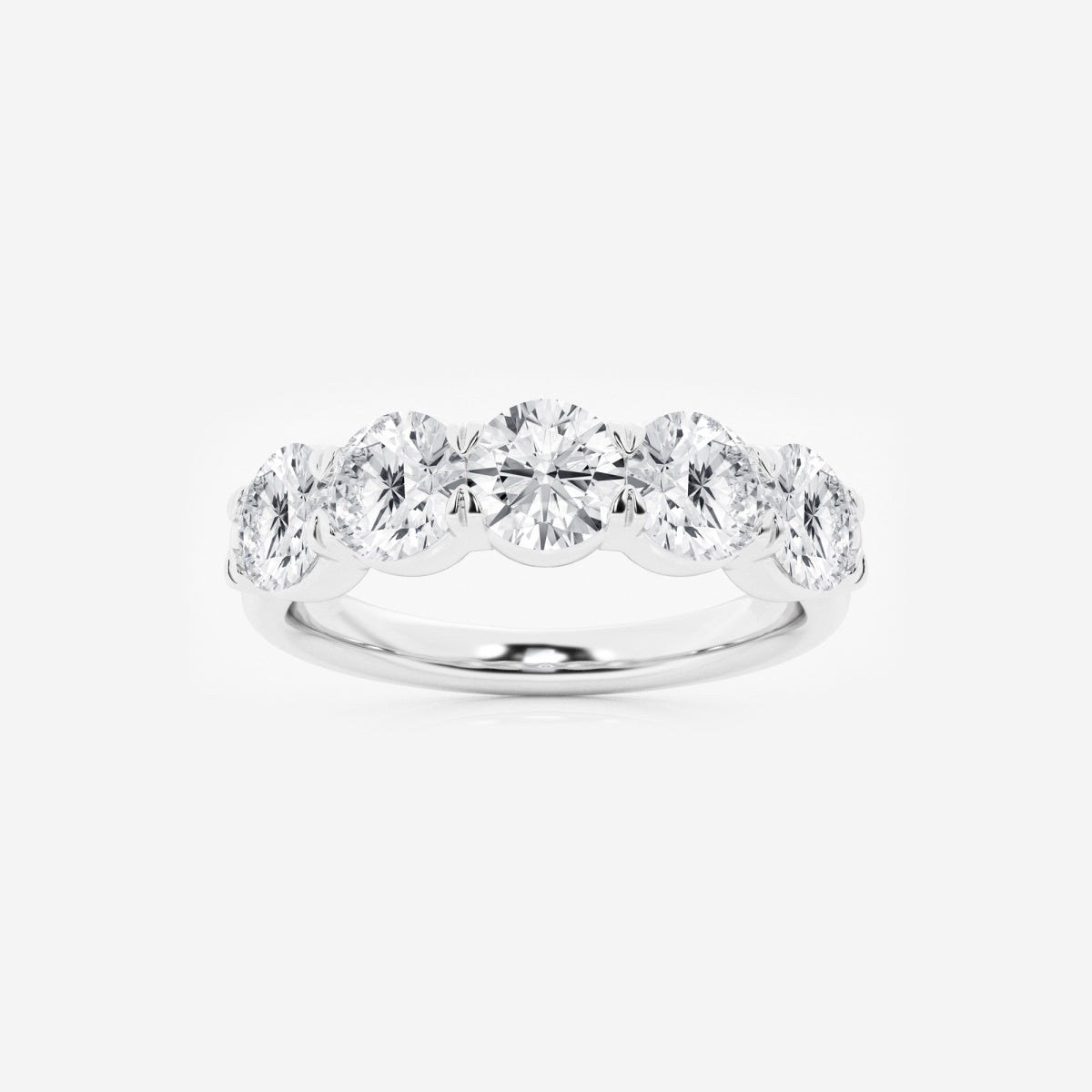 Celine - Five Stone Design Wedding Ring