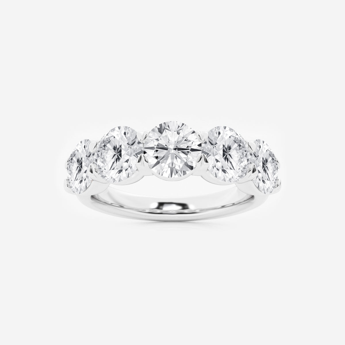 Celine - Five Stone Design Wedding Ring