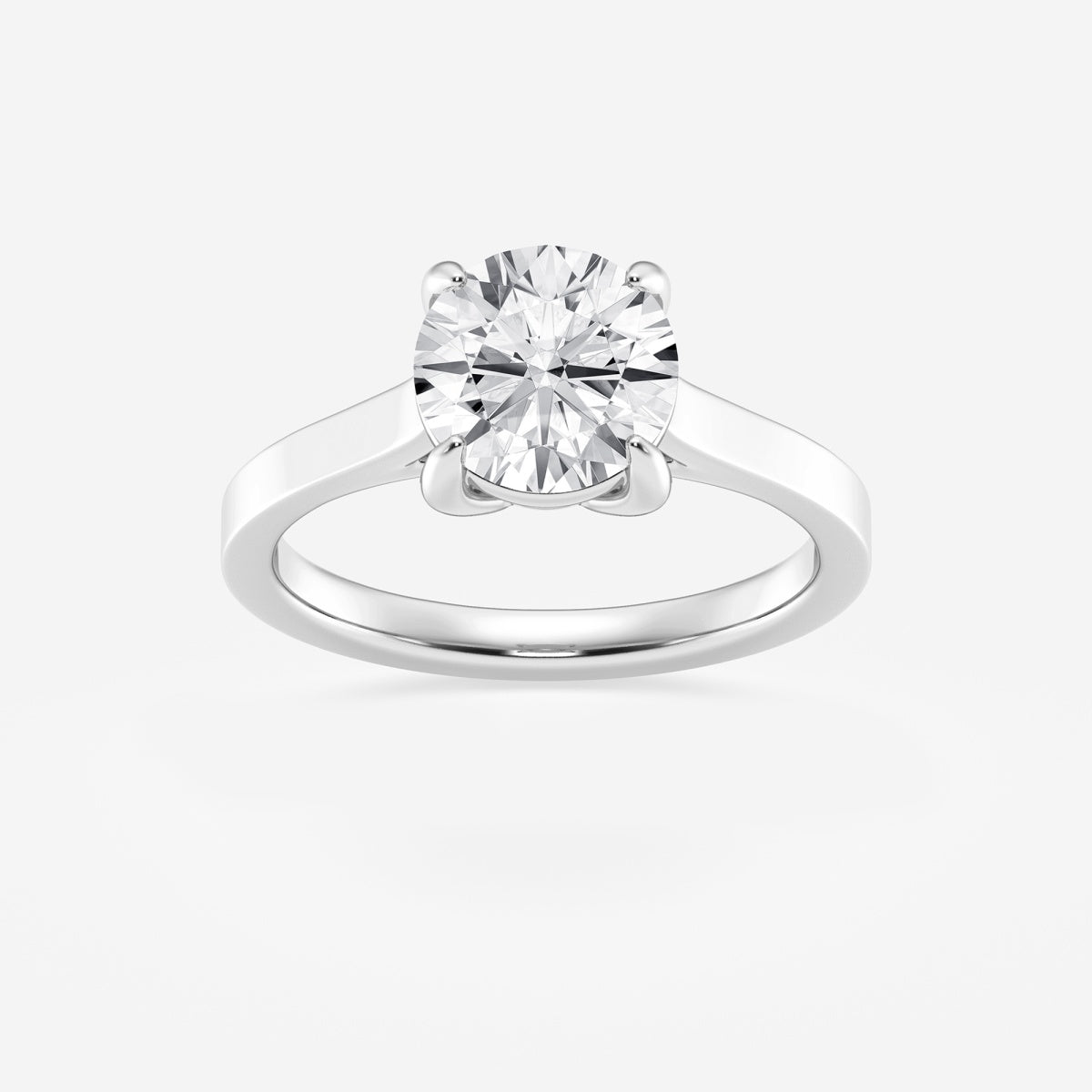Talia - Sleek Solitaire Engagement Ring