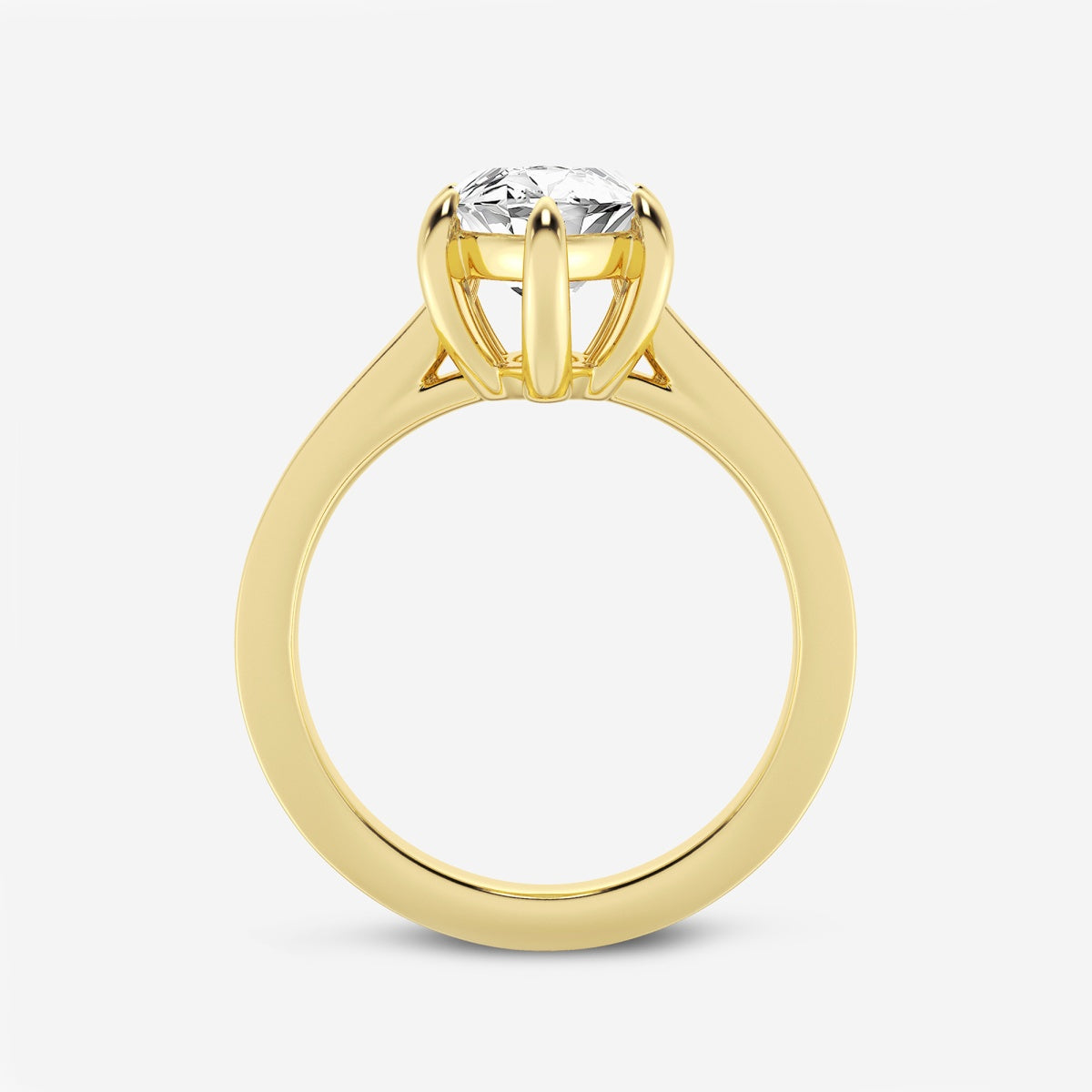Talia - Sleek Solitaire Engagement Ring