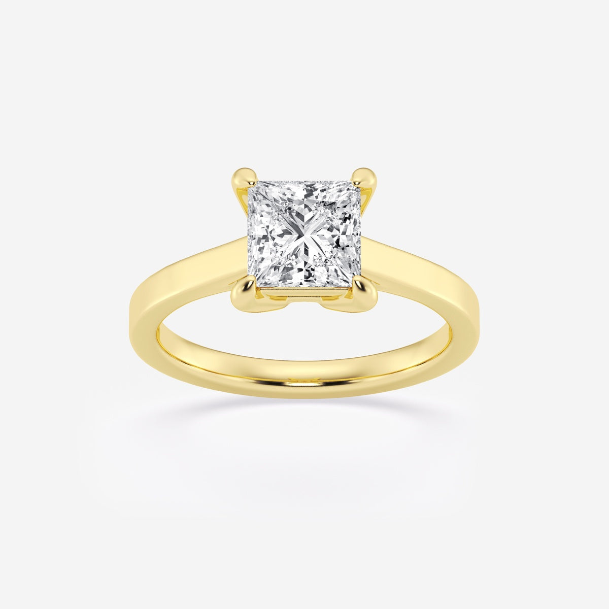 Talia - Sleek Solitaire Engagement Ring