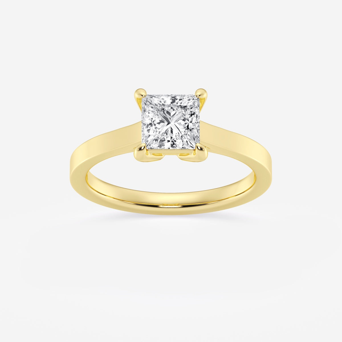 Talia - Sleek Solitaire Engagement Ring