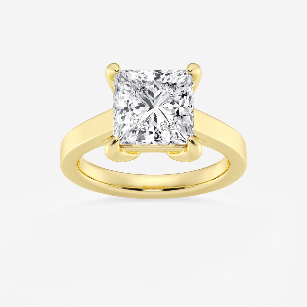 Talia - Sleek Solitaire Engagement Ring