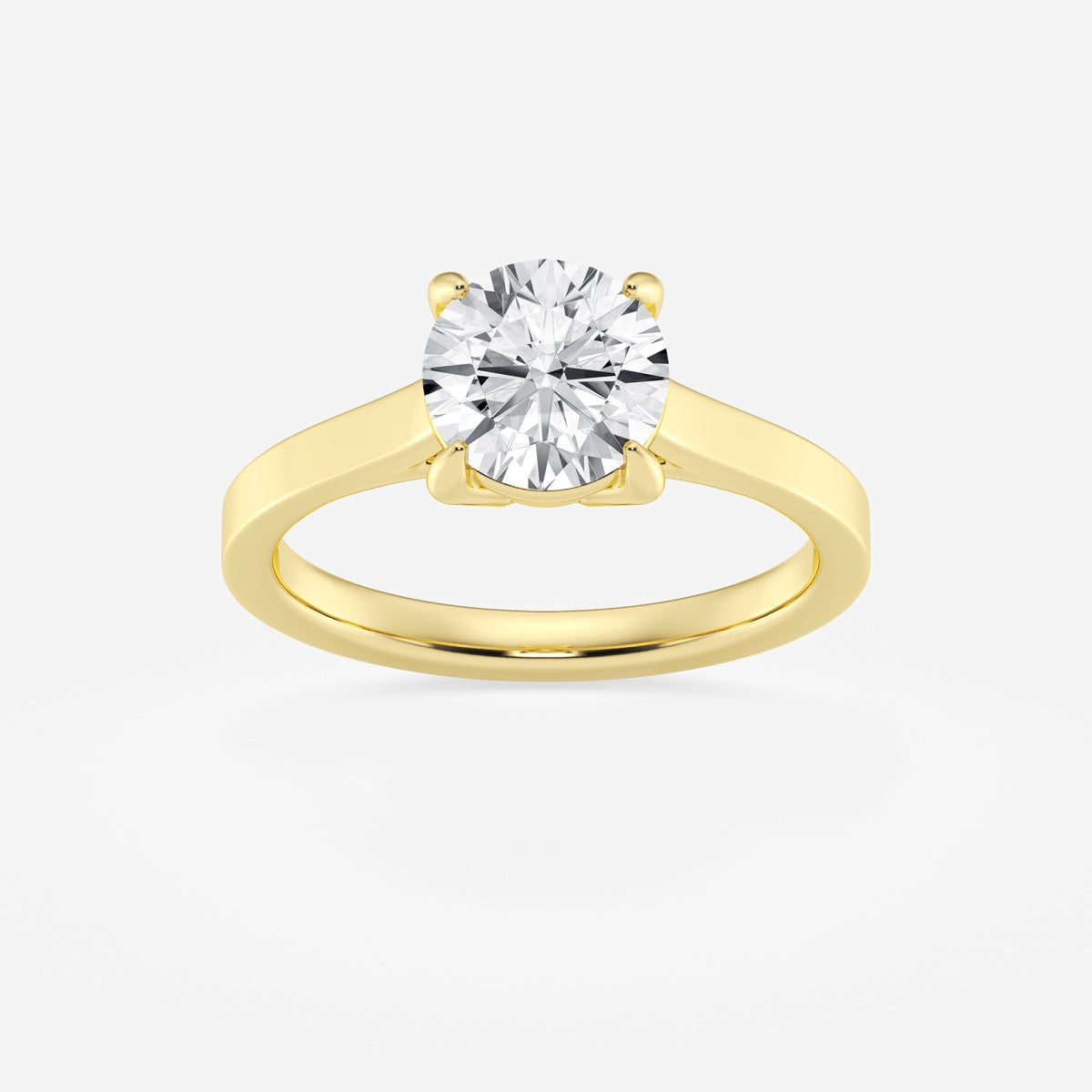 Talia - Sleek Solitaire Engagement Ring