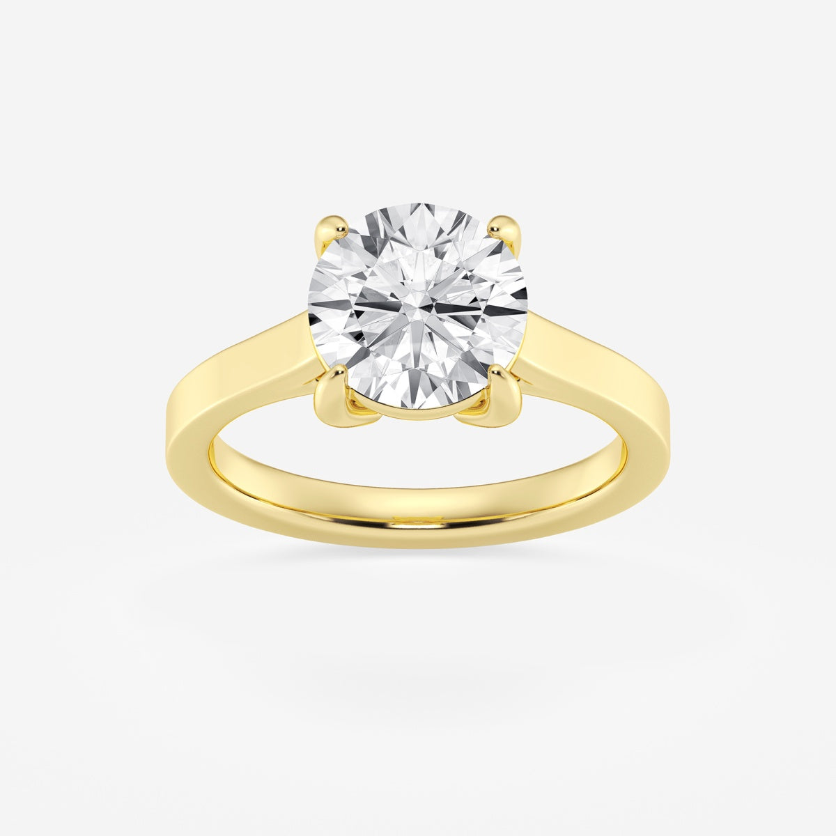 Talia - Sleek Solitaire Engagement Ring