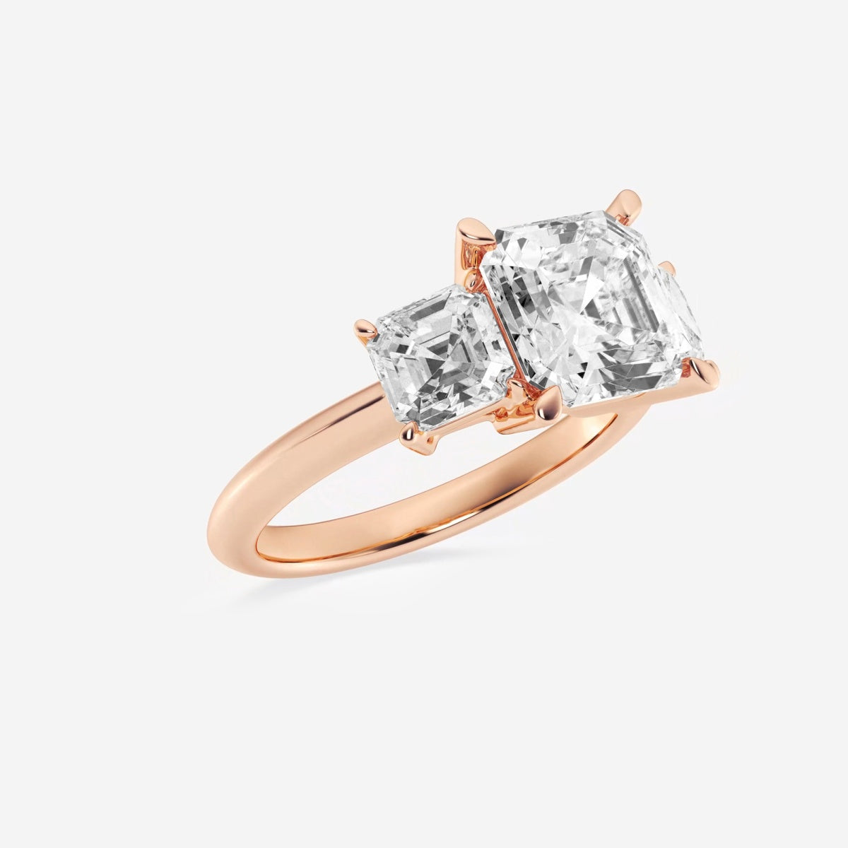 Trinity - Three Stone Design Engagement Ring