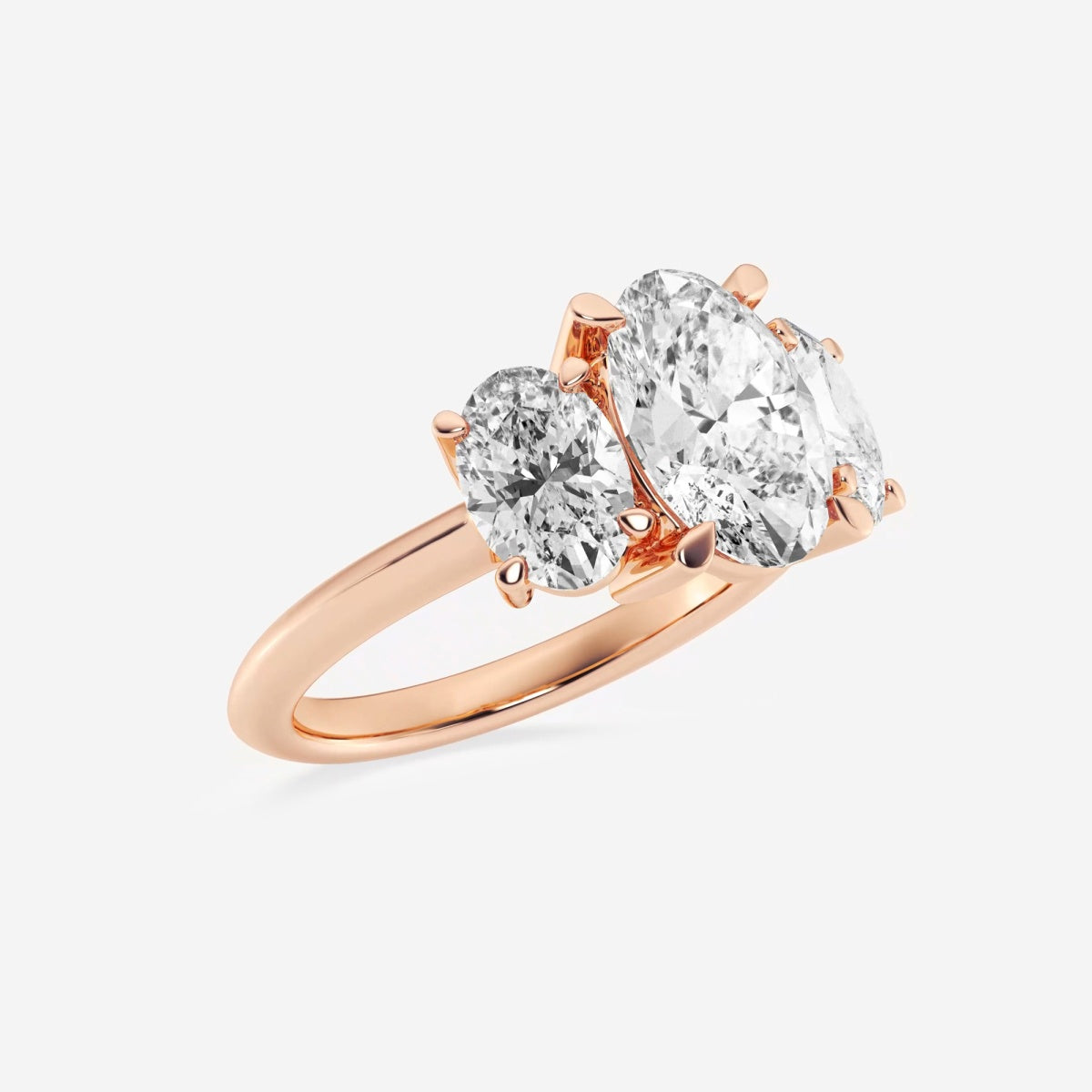 Trinity - Three Stone Design Engagement Ring