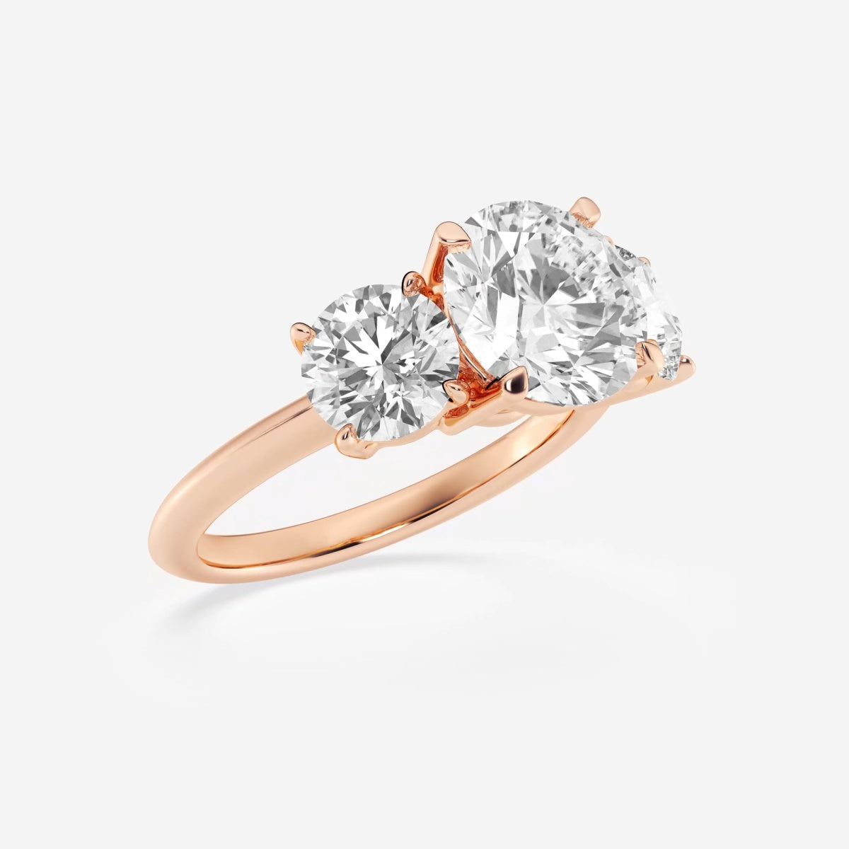 Trinity - Three Stone Design Engagement Ring