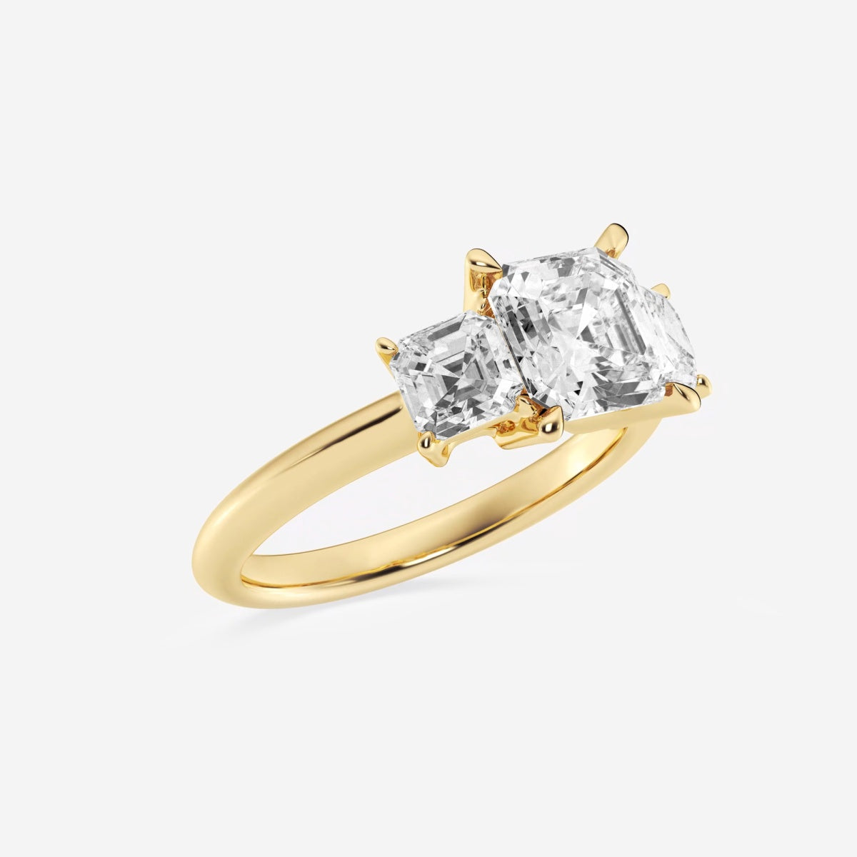Trinity - Three Stone Design Engagement Ring