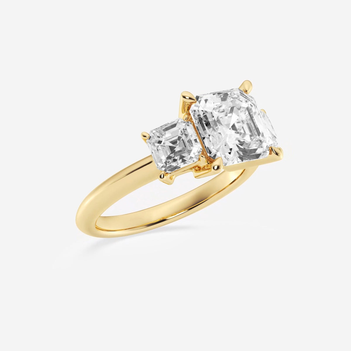 Trinity - Three Stone Design Engagement Ring