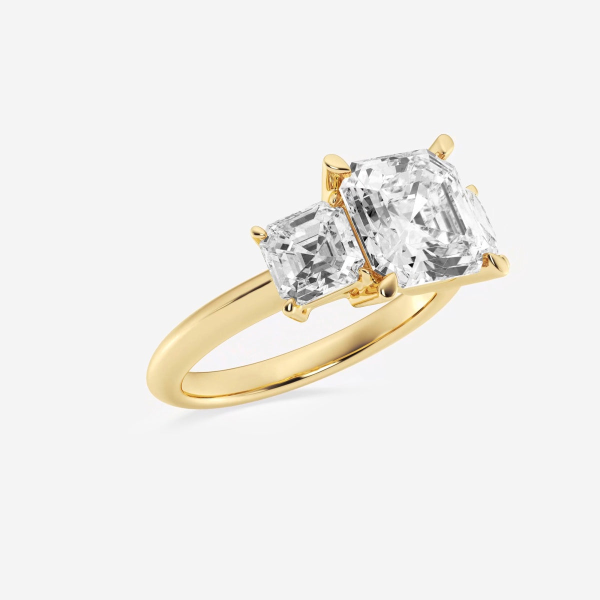 Trinity - Three Stone Design Engagement Ring