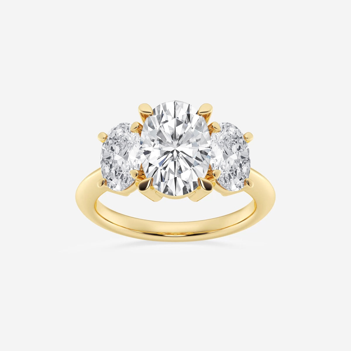 Trinity - Three Stone Design Engagement Ring